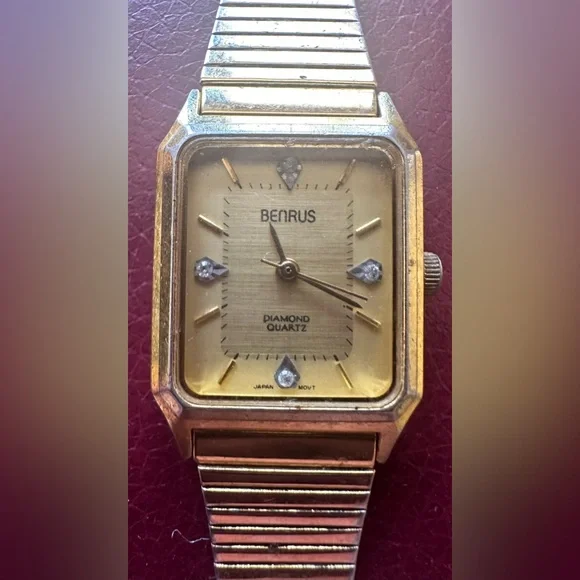 Benrus | Accessories | Benrus Woman Watch Diamond Quartz New  display picture 1